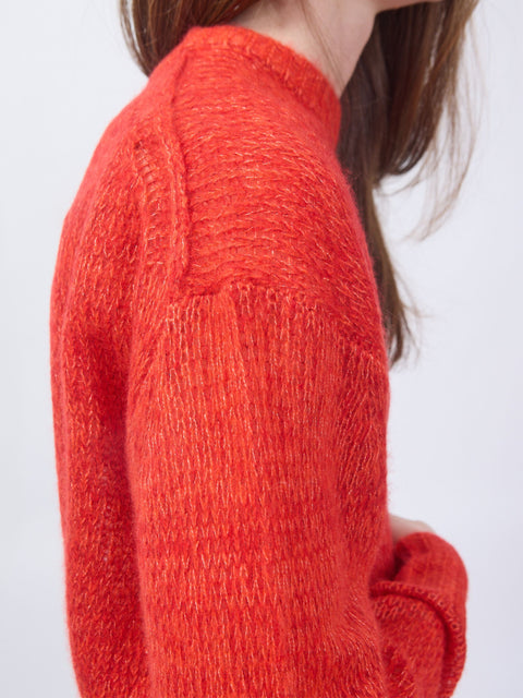 Tissue Weight Sweater, Tigerlily