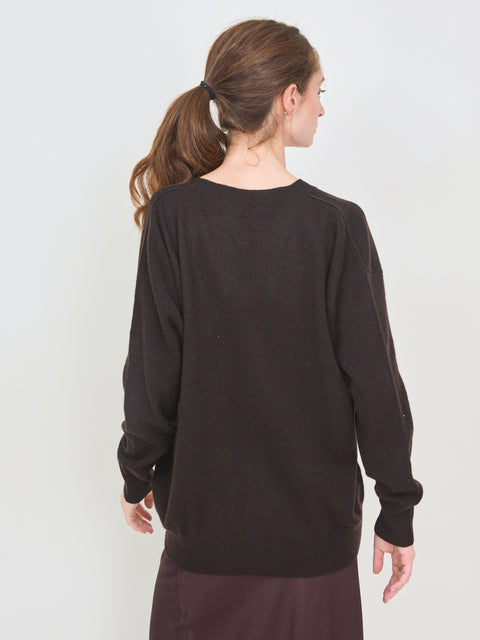 Erna Sweater, dark oak