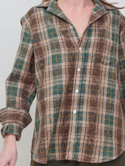 Eileen, brown/green/sand plaid
