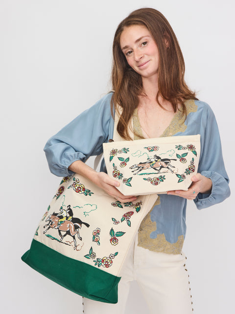 Derby Pouch, Cream