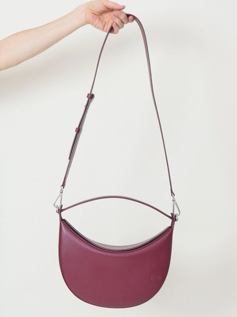 Eclipse Shoulder Bag, Dark Berry
