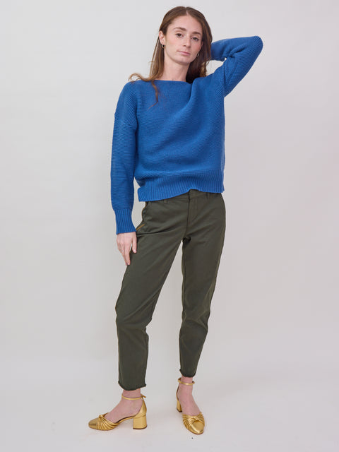 Garter Balletneck, Sapphire