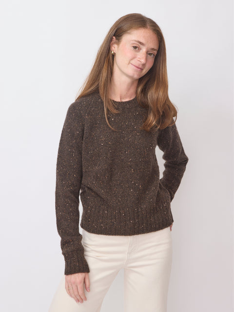 Donegal Pullover, Brown