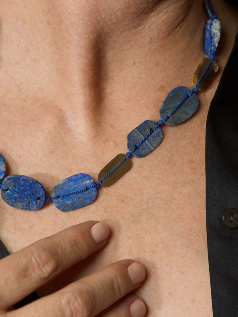 Artifact Lapis Necklace