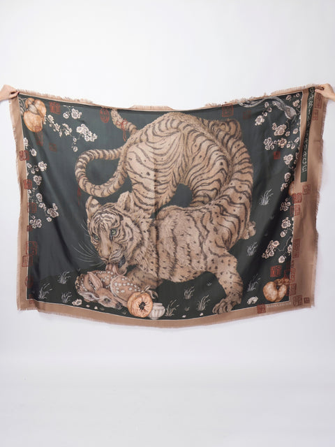 Zouyu, Cry the Deer, 135x195cm, Fir/Fawn