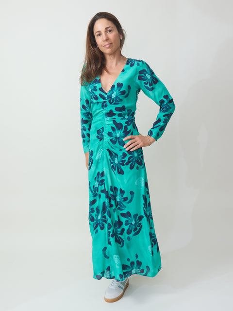Greta Midi Dress, Green