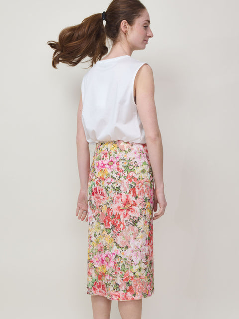 Pampas Skirt, multicolor pink