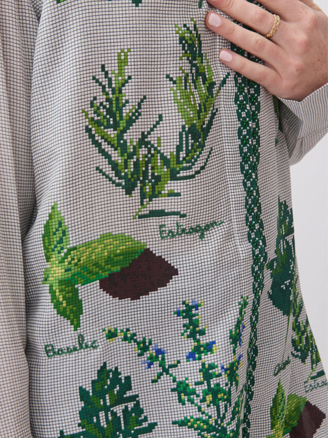 The Assia Shirt, Green