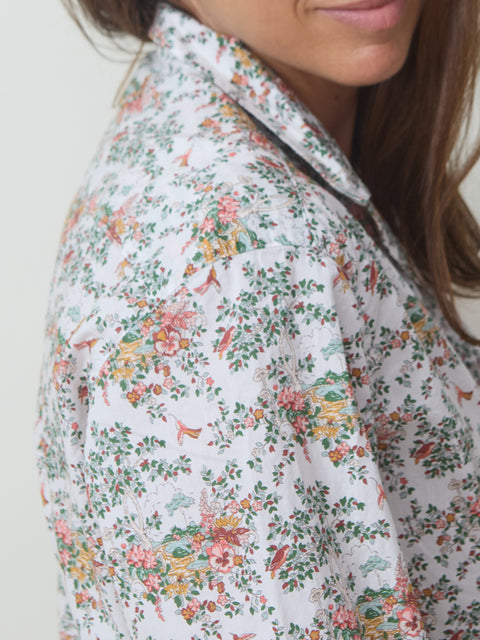 Eileen, Pink Bird Floral