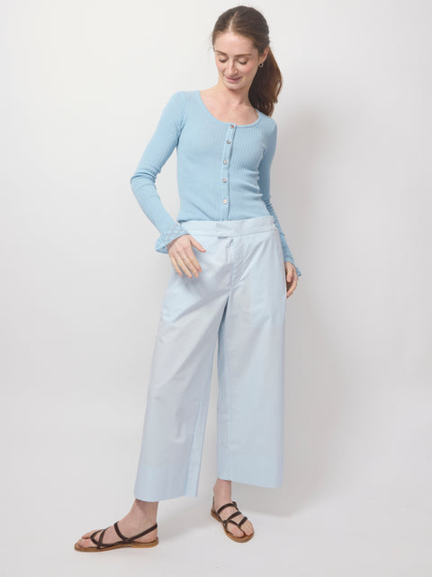 Sailor Trouser, robins egg