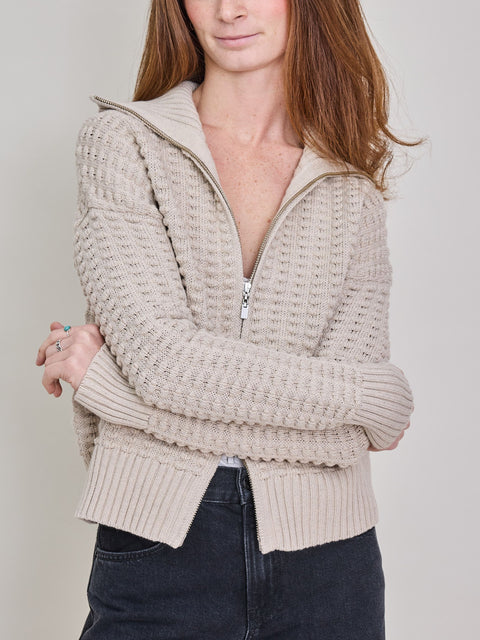 Bobble Cardigan, Dune