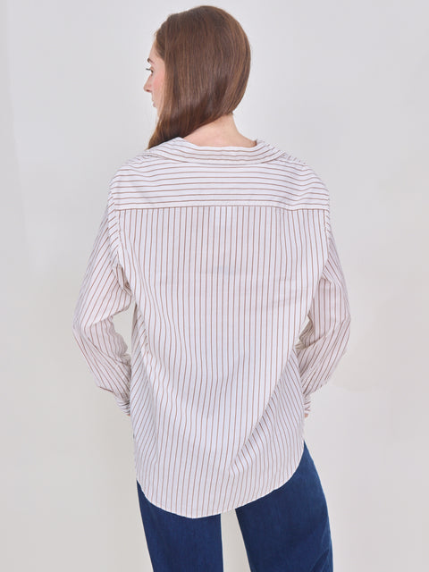 Eileen, Camel/Cream Stripe