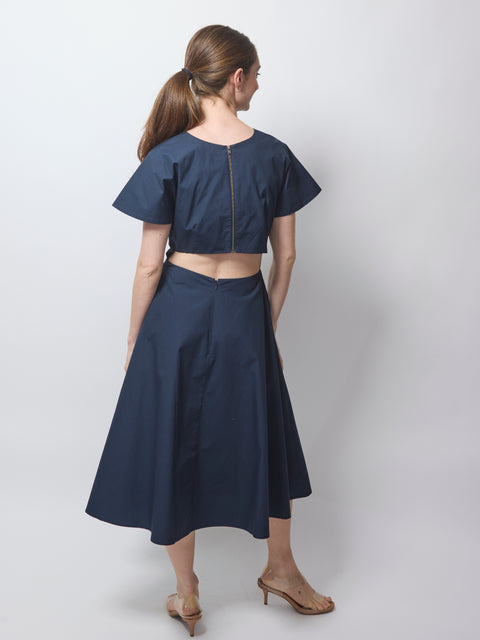 Buttercup Dress, navy 8