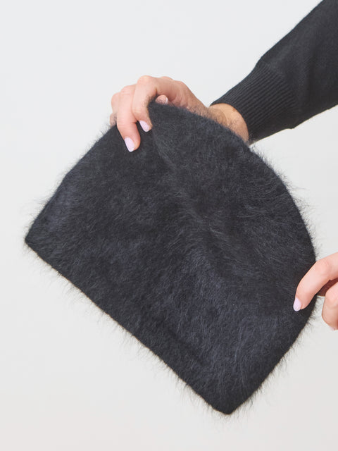 Brushed Beanie, black