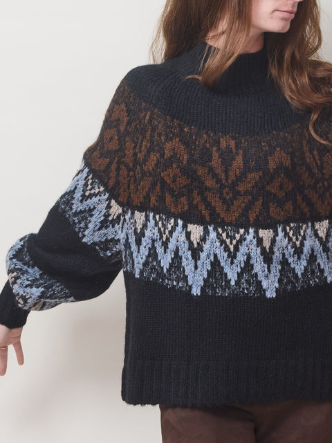 Lilith Turtleneck, Black