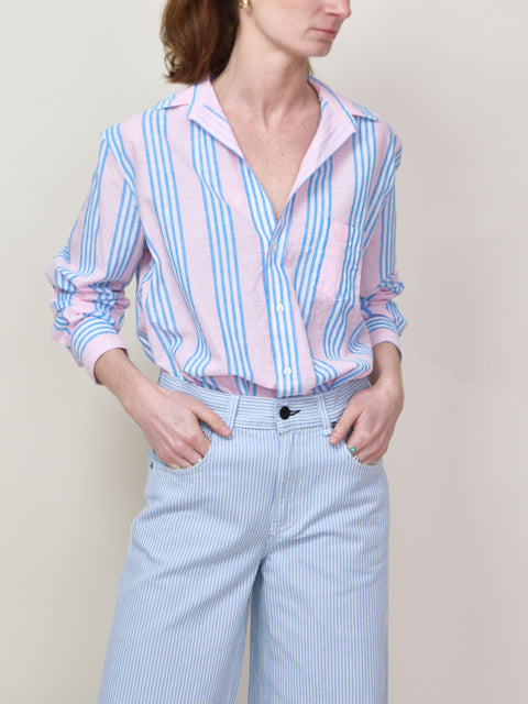 Eileen, Pink/Blue Stripe