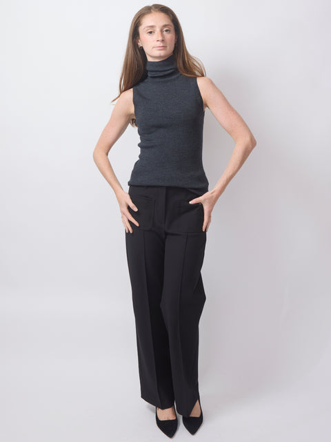 Sleeveless Turtleneck, vulcano