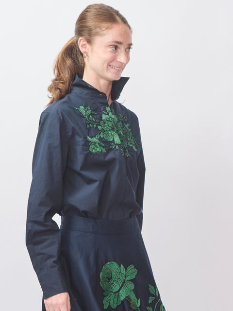The Assia Shirt, Marine