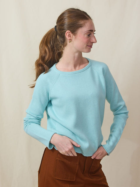 Raglan Sweater, Spirit Flower