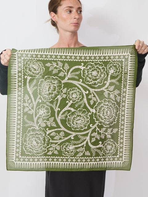 Cotton Ramble Bandana, Cactus