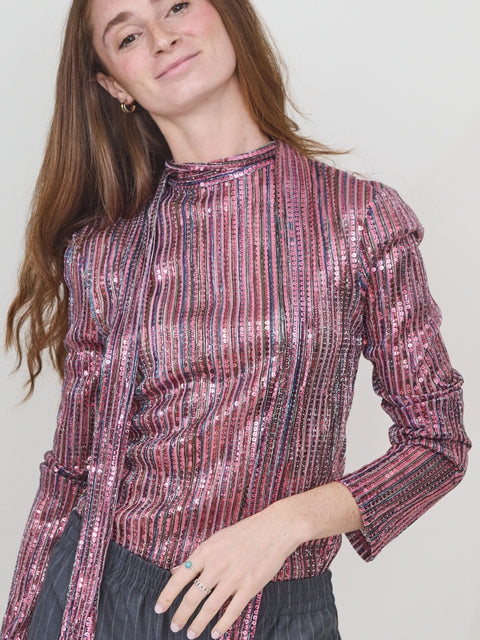 Disco Top, Pink Multi