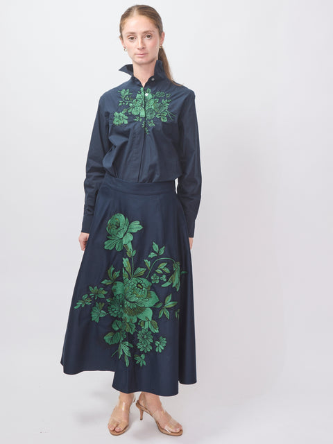 The Assia Shirt, Marine