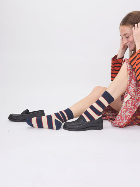 Collegiate Sock, Navy