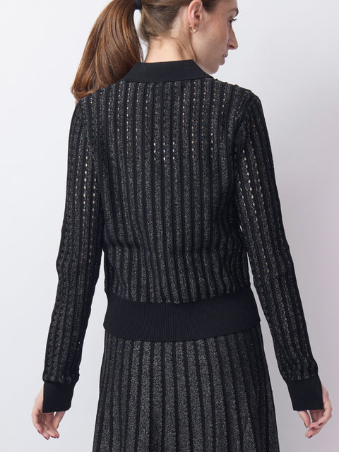 Roselyn, Pinstripe Lurex