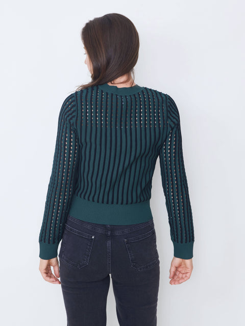 Marilyn, Pinstripe Evergreen