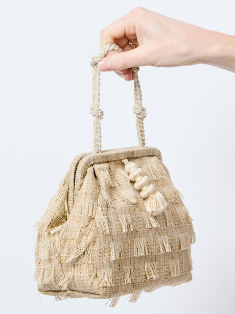 Susan, woven fringe