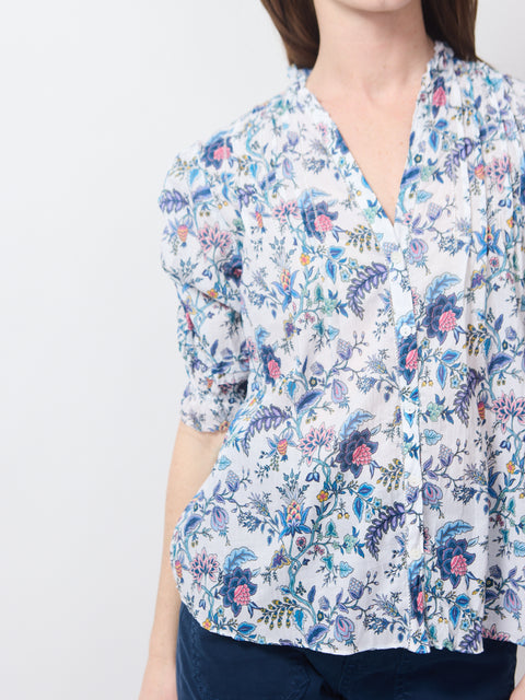 Darcy Shirt, Jacobean blue