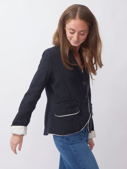 Jacket Viola, Navy