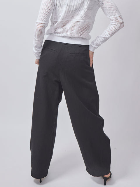 Bari Crop Trouser, black
