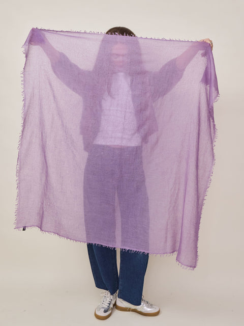 Whisper Cashmere Poet Square, lavender