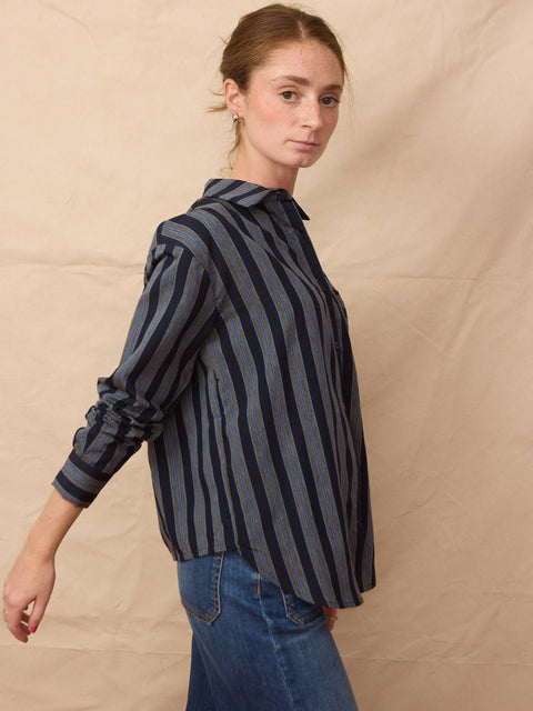 Ondine, Navy Stripe