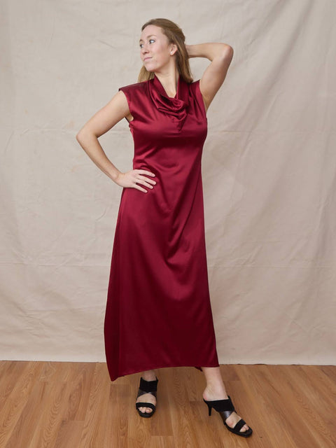 Azul Deb Dress, Bordeaux