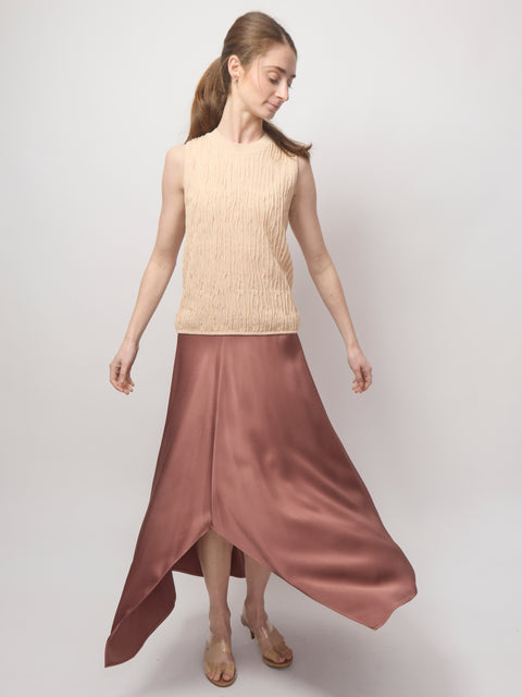 Maglia Knitted Slim, pelle