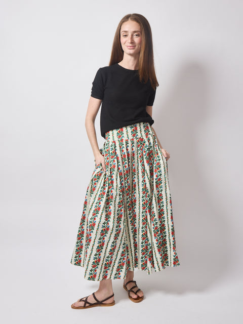 Regency Skirt, Tapestry Floral