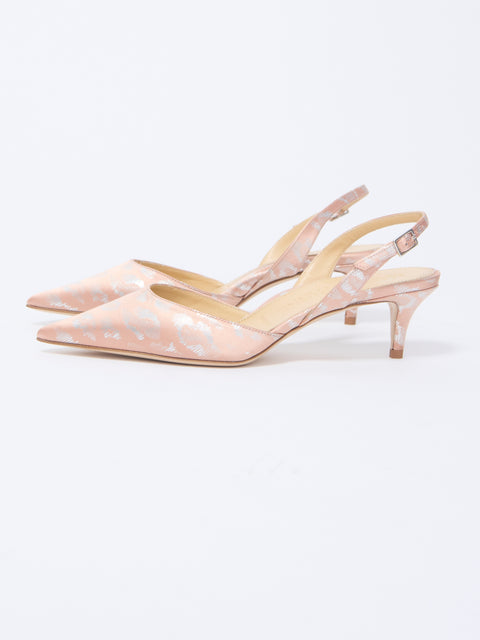 Classic Slingback, Blush Leopard