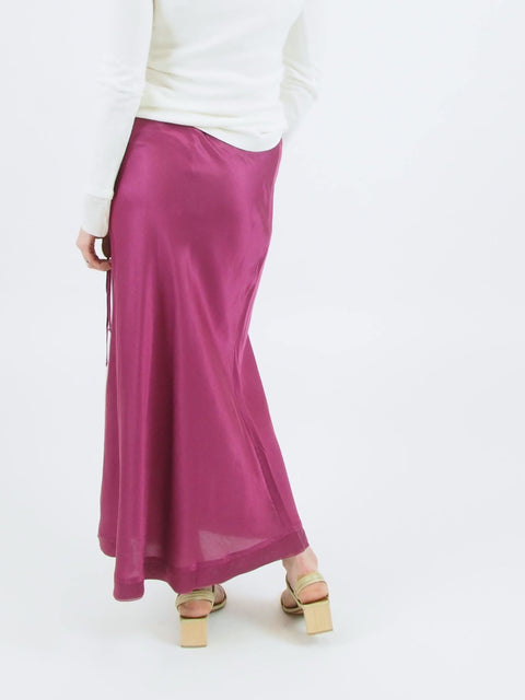 Petal Garbo Skirt, Rouge