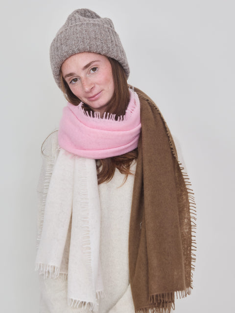 Giles Alpaca Hat, oatmeal