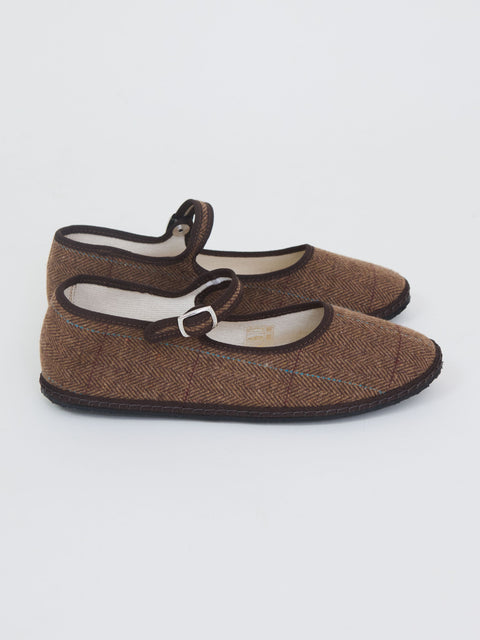 Mary Jane Wool, brown