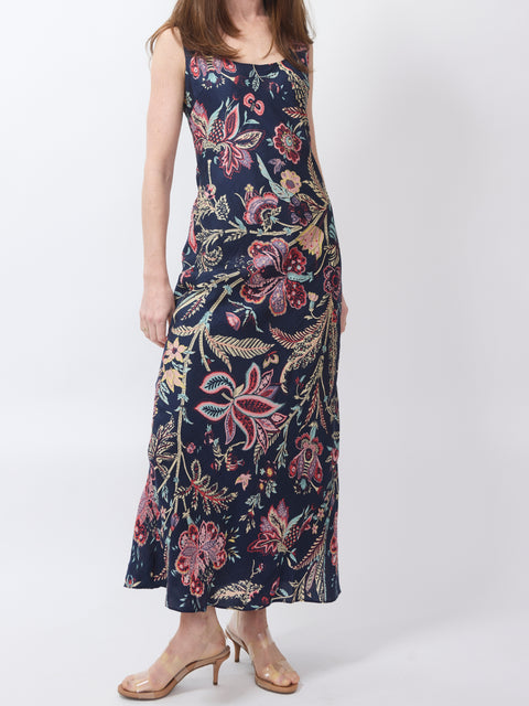 Adele, Dark Blue Enchanted Floral