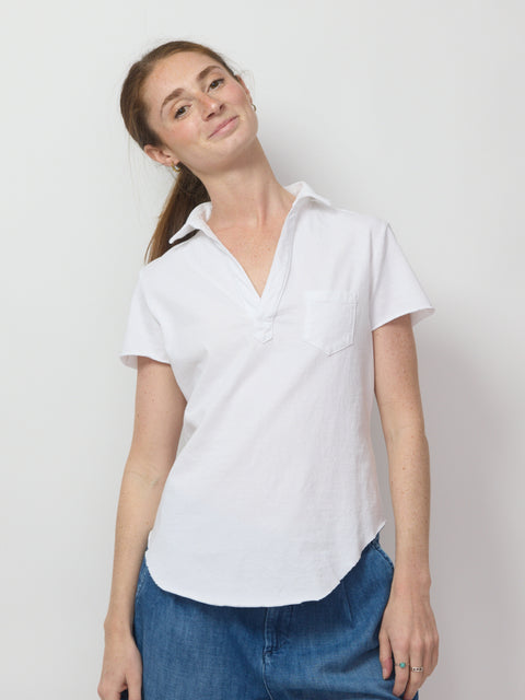 Charlotte Polo, White