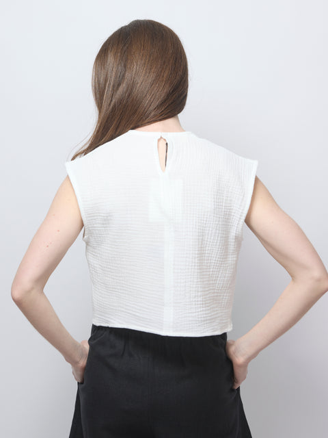 Heidi Top, white