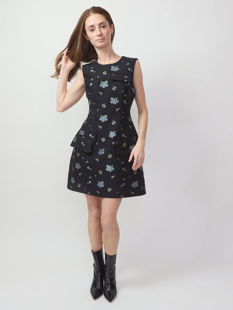 Amayah, black small flower