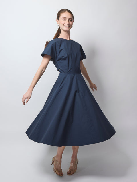 Buttercup Dress, navy