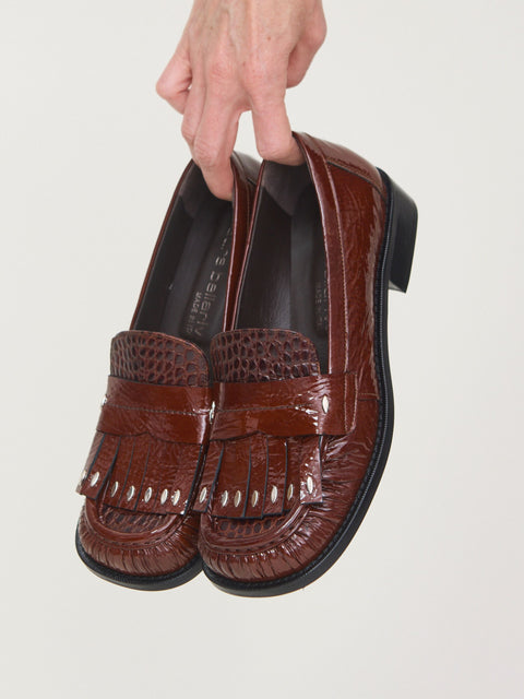 Kiltie Loafer, brown