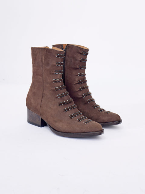 Tiba Tall Boot, Chocolate Suede