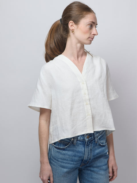Ceci Top, white